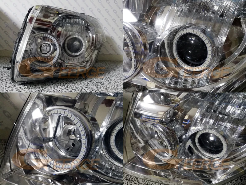Для Mitsubishi pajero 2006 2007 2008 2009 2010 2012 2013 RF Bluetooth APP мульти-Цвет RGB комплект светодиодов «глаза ангела»