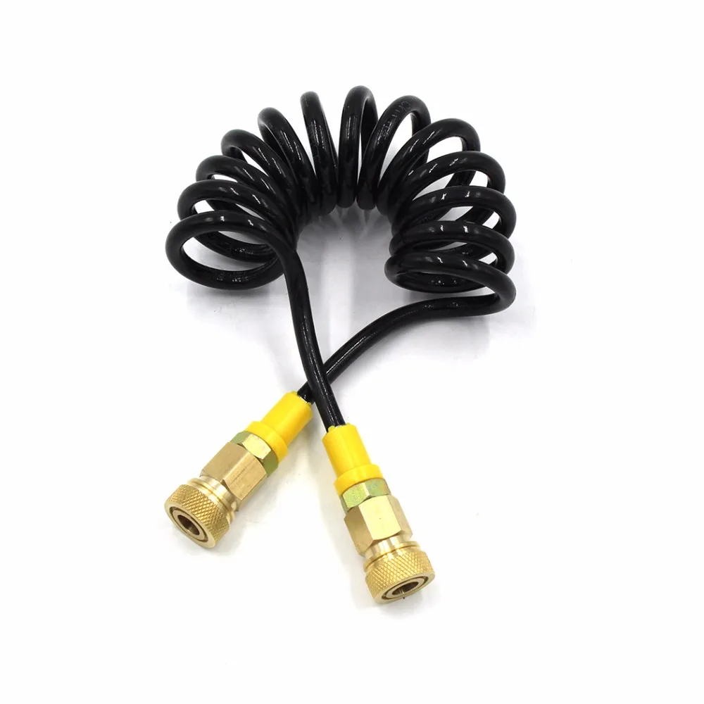 PCP Airforce Pneumatics Air Pump High Pressure Nylon Hose 50cm/100cm/150cm/200cm with Quick Disconnect M10x1 Male HFQD1 | Спорт и