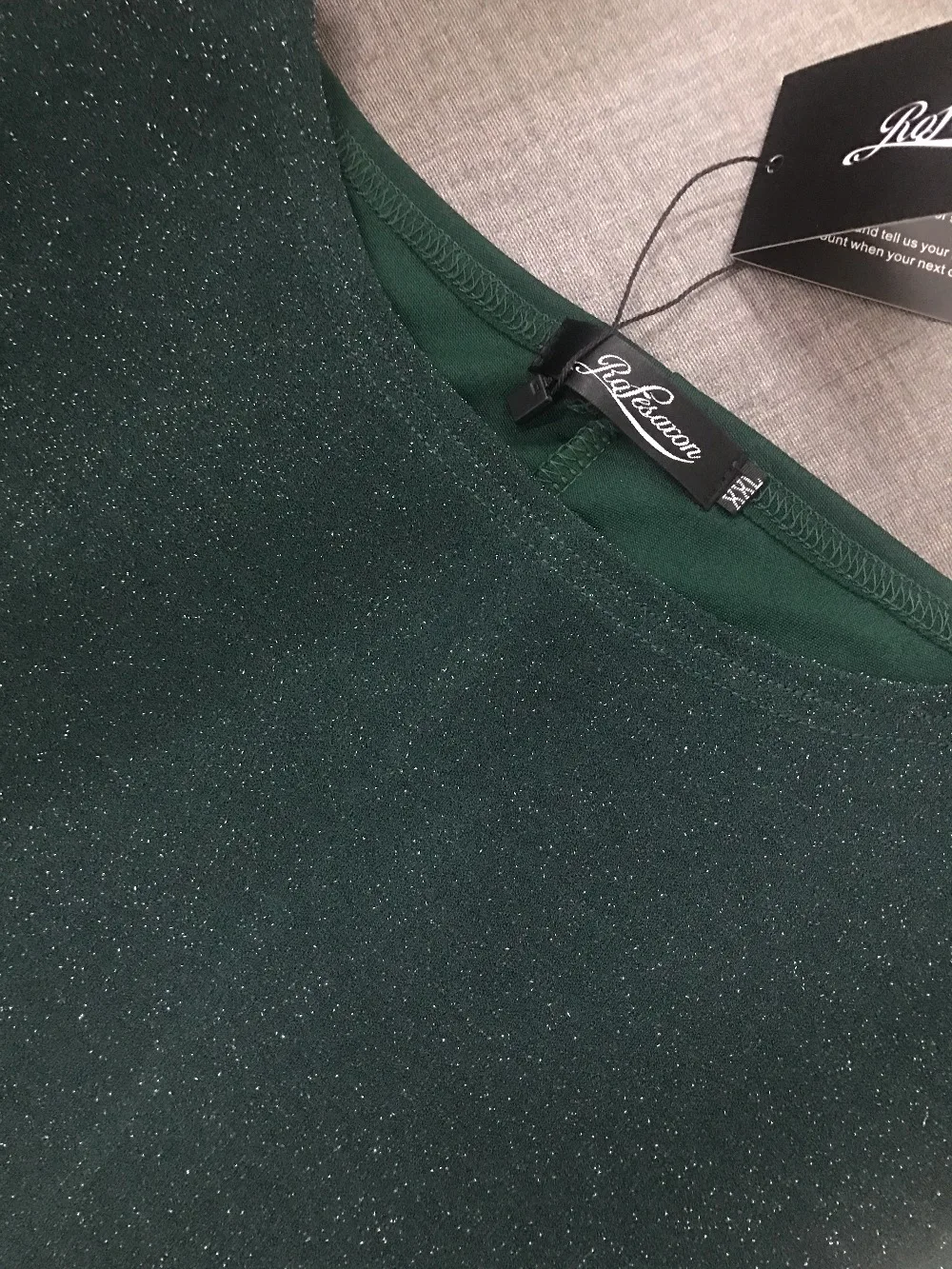 2018 зимние Вечерние Платья 5XL 6XL Большие размеры рождественское платье металлик
