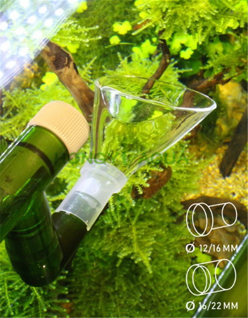 Lily Pipe Natural Flow Outlet 12/16mm And 16/22mm Aquarium Fish Tank Filter Accessories