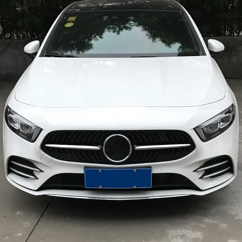 Carmonsons для Mercedes Benz A Class W177 A180 A200 Спортивная линия Пластиковые хромированные