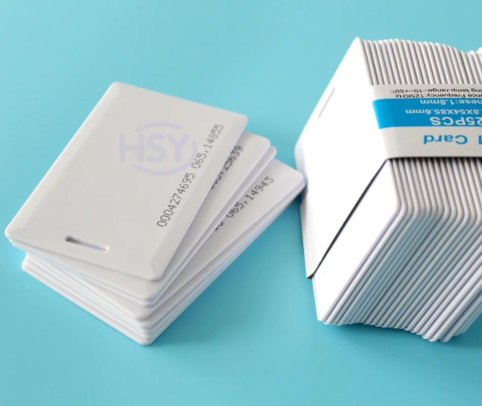 RFID Раскладушка карты доступа Управление EM4100 125 кГц близость эм ID ПВХ смарт-карты