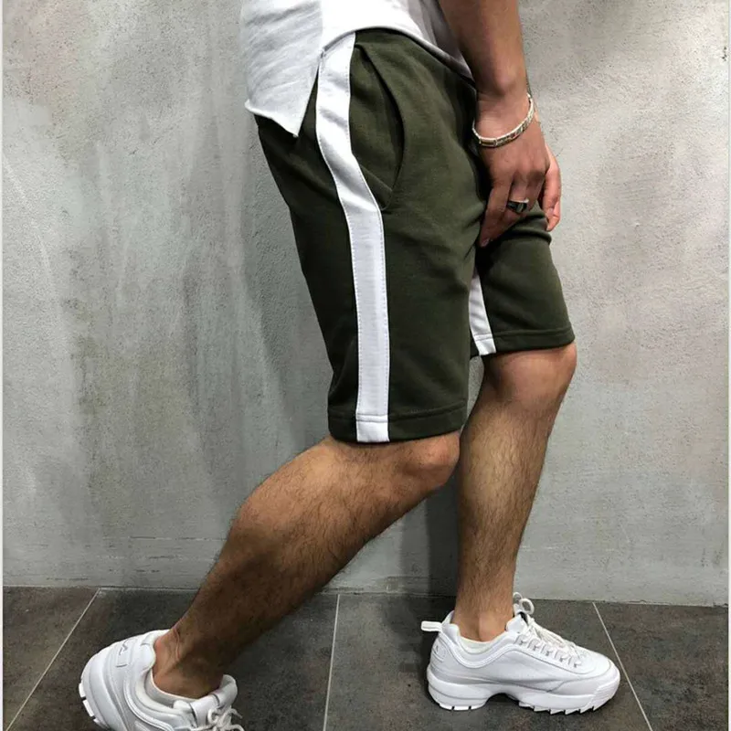 Тренажерный зал х/Б мужские шорты Running спортивные короткие беговые Фитнес