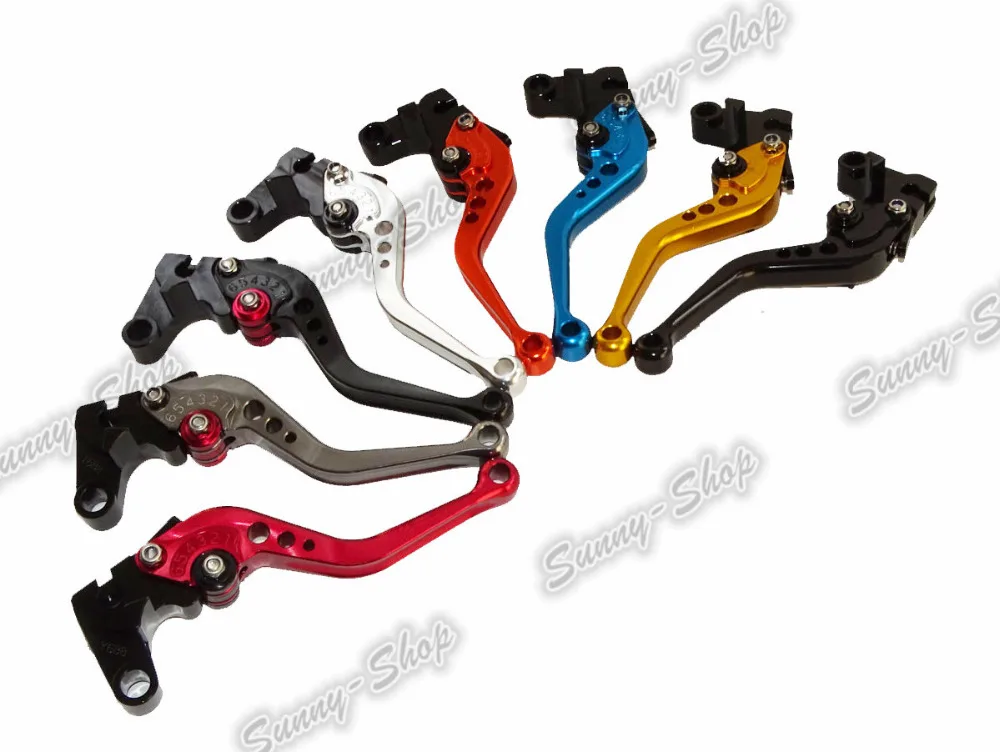 Короткие рычаги тормоза и сцепления с ЧПУ для Suzuki KATANA GSX 600F 750F GSX600F GSX750F 1998 1999 2000 2001