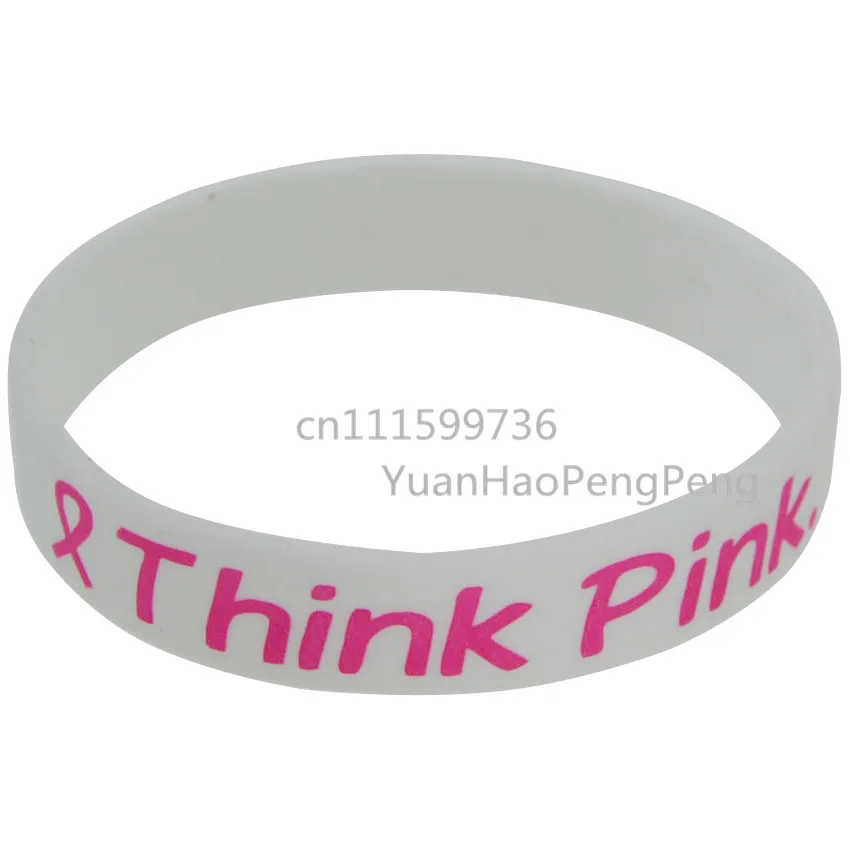 Браслет браслет Think Pink с розовой лентой|wristband bracelet|c braceletbracelet c |