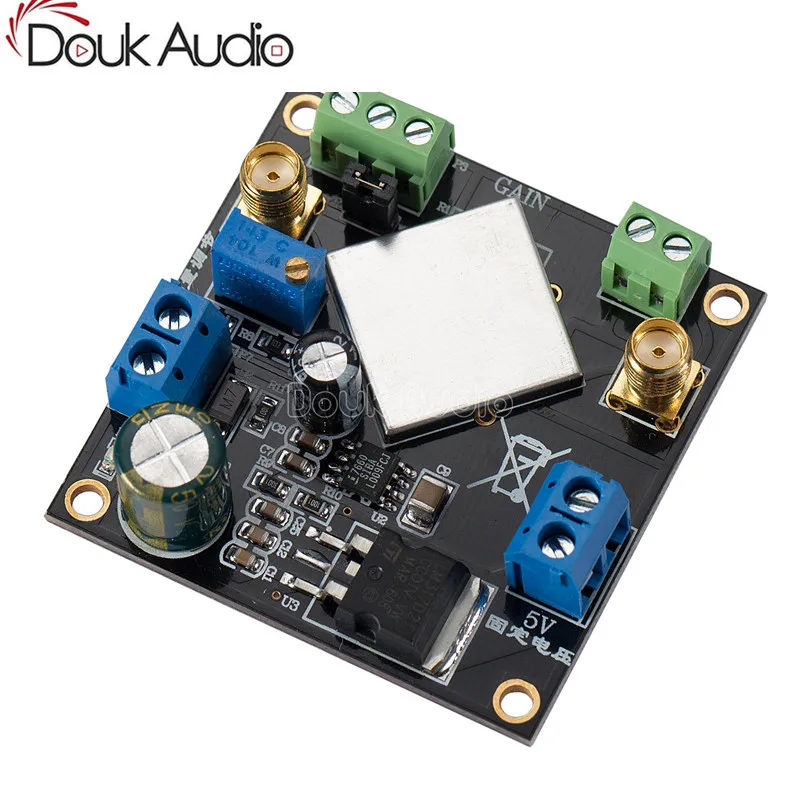 Модуль усилителя приборов Douk Audio AD623 односторонний/с дифференциальным