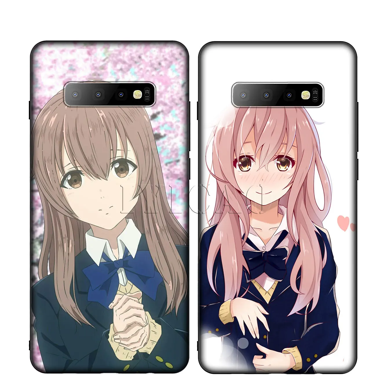 IYICAO Cartoon A Silent Voice All Kind of Color Anime Silicone Soft Case for Samsung Galaxy S10 S9 S8 Plus S6 S7 Edge S10e E |