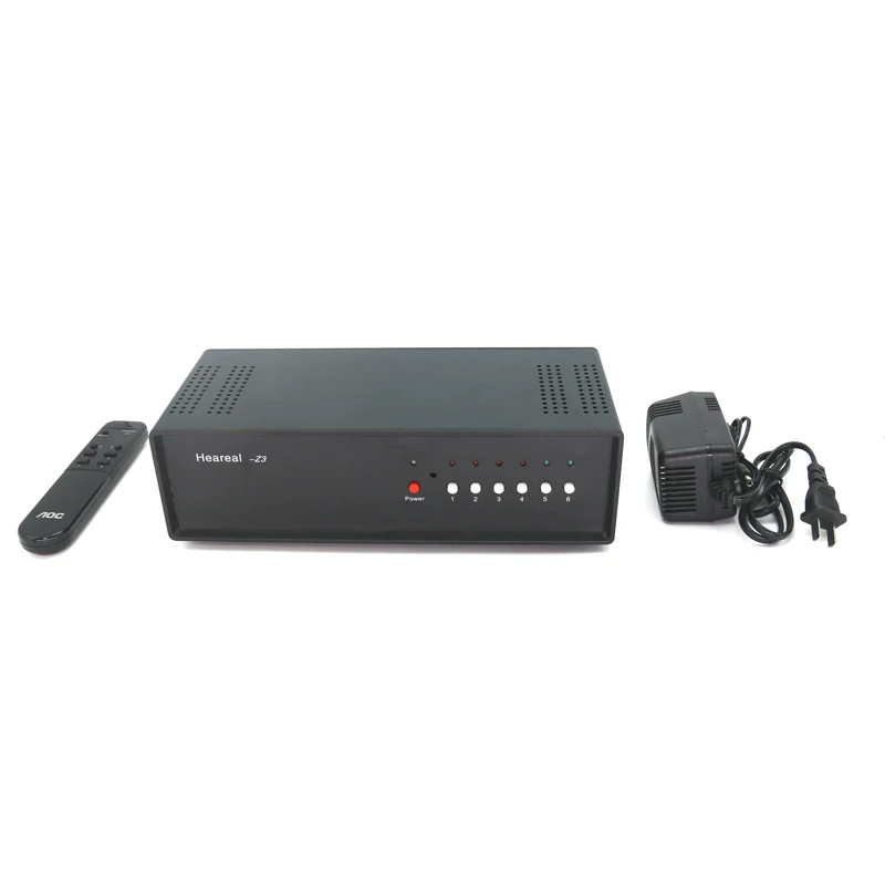 2 входа 4 выхода/4 выхода Lossless Audio переключатель сигналов Splitter Селектор с пультом
