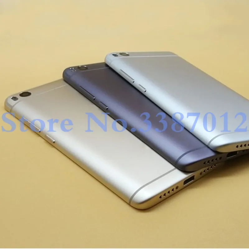 5 15 &quotдля Xiaomi 5S M5S Mi5S mi Задняя крышка батареи чехол + объектив боковые клавиши для