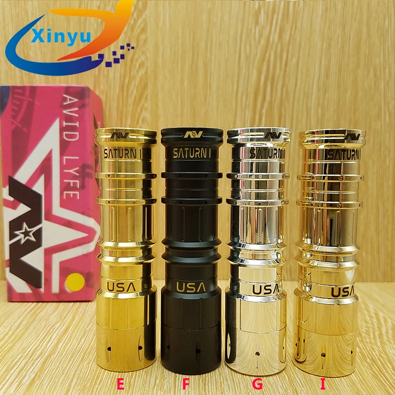 Av Saturn Mod Kit 18650 Аккумуляторный механический мод диаметр 24 мм латунный испаритель с