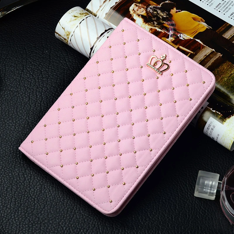 LoliHippo Bling Crown складной чехол книжка для iPad Pro 7 9 дюймов mini 1 2 3 4 A1599 A1600 A1601