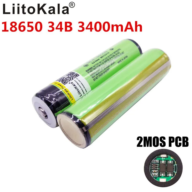 10 единиц/Лот Новый liitokala lii-30B 18650B перезаряжаемая батарея для ncr18650B 3400 mAh 3 7 V PCB