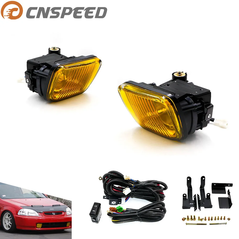 CNSPEED туман светильник фар дальнего света Противотуманные фары для HONDA CIVIC 1996 1998 2/3/4