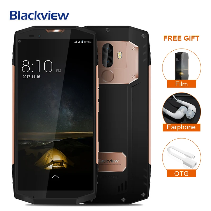 Blackview BV9000 смартфон 5," 18:9 HD+ полный Экран IP68 Водонепроницаемый 4 Гб+ 64 Гб Helio P25 Octa Core 4180 мАч 13+ 5 Мп для мобильных телефонов
