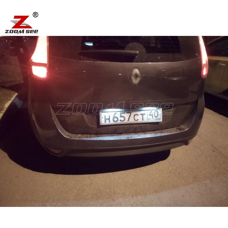 20 шт. x для 2009- Renault Grand Scenic III 3 MK3 без ошибок автомобиля светодиодный лампы внутренний Купол Карта багажник дверь студийного освещения