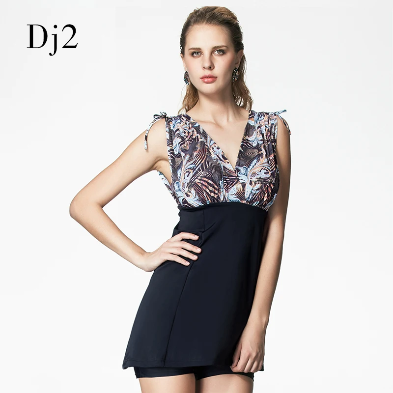 Женское купальное платье с оборками Цельный купальник сексуальное глубоким