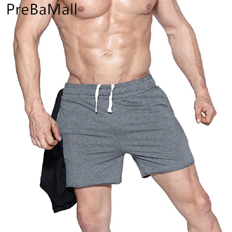 Повседневное классические эластичные джоггеры шорты для спортивного зала Для