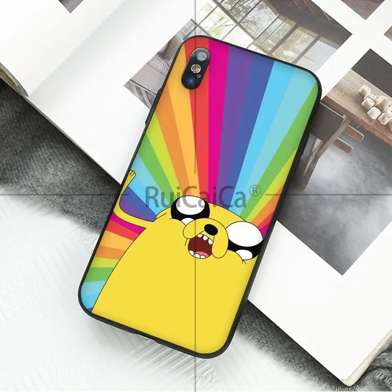 Чехол для телефона Ruicaica adventure time cute Beemo BMO Джек Финн Lumpy iPhone 8 7 6 6S Plus 5 5S SE XR X XS MAX |