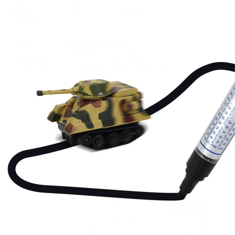 Волшебный Индуктивный Танк бегающий по линии вы рисуете крутые новые магические