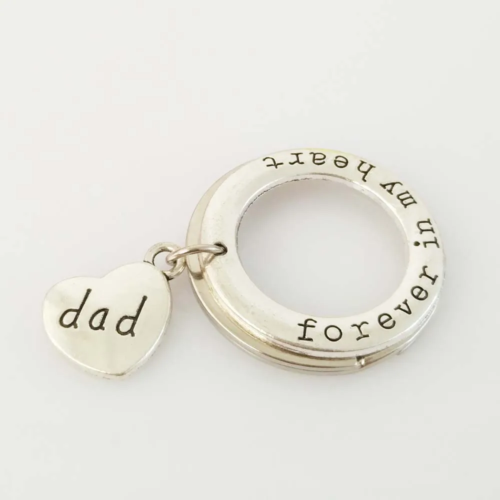 Лучший Семейный брелок мама папа бабушка брат сестра навсегда в моем сердце