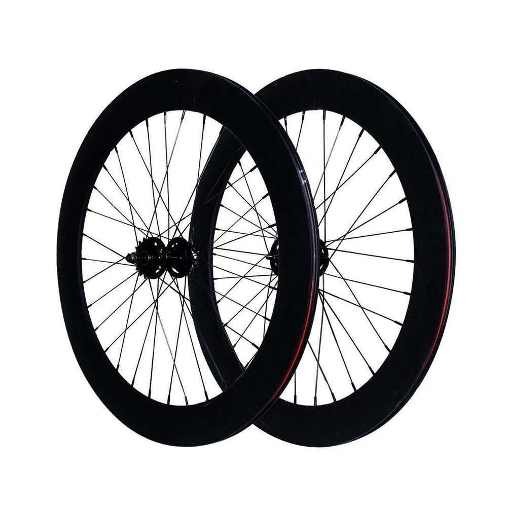 Fixie обод колеса велосипеда с фиксированной передачей обод велосипеда для ступицы 32 отверстия дорожный велосипед Колесная пара колеса велосипеда 70 мм/90 мм
