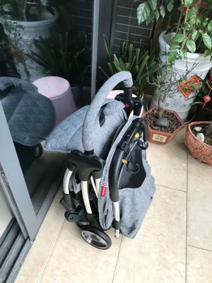 

Playkids US-8 luxury folding lightweight baby stroller Foldable Baby Pram One Hand Folding And Opening