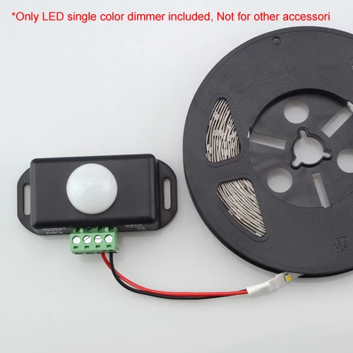 DC12-24V Led PIR Controller 6A Human body induction power switch lighting Sensor 5-8 meters Dropshipping | Лампы и освещение