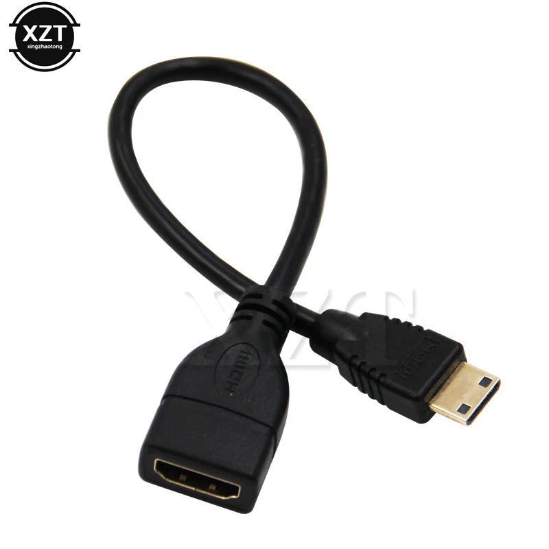 Мини совместимому с HDMI конвертер Папа мама адаптер кабель 1080P для адаптера