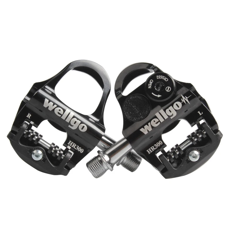 Wellgo HR300 велосипед самоблокирующийся педаль BlueTooth для езды на велосипеде