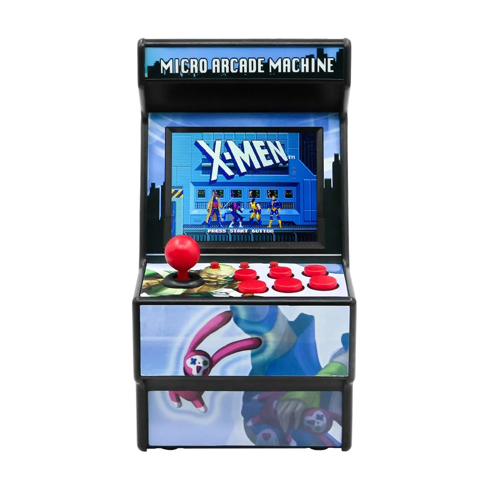 Ретро мини аркадная портативная игровая консоль 2 8 &quot16 бит игровой плеер