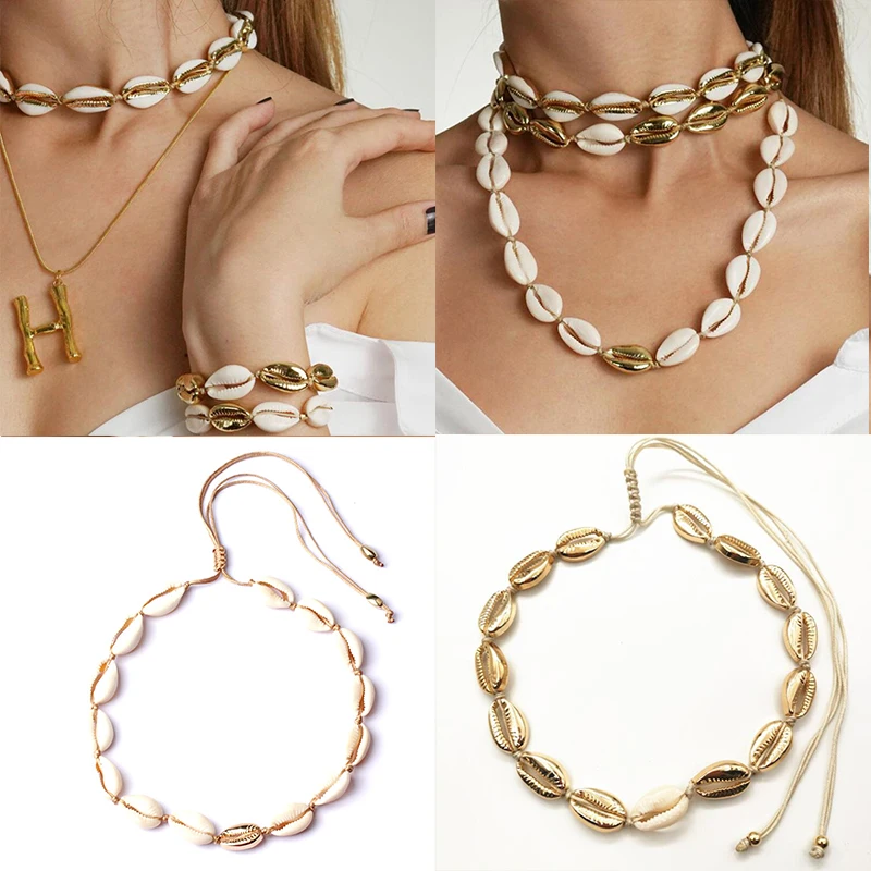 Yiustar женское Bijoux морское колье многослойное ожерелье летнее пляжное с русалкой