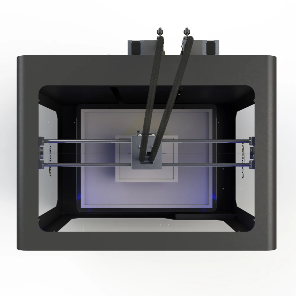 Тройные экструдеры 3D принтер большого формата размер сборки 400*300*300 мм