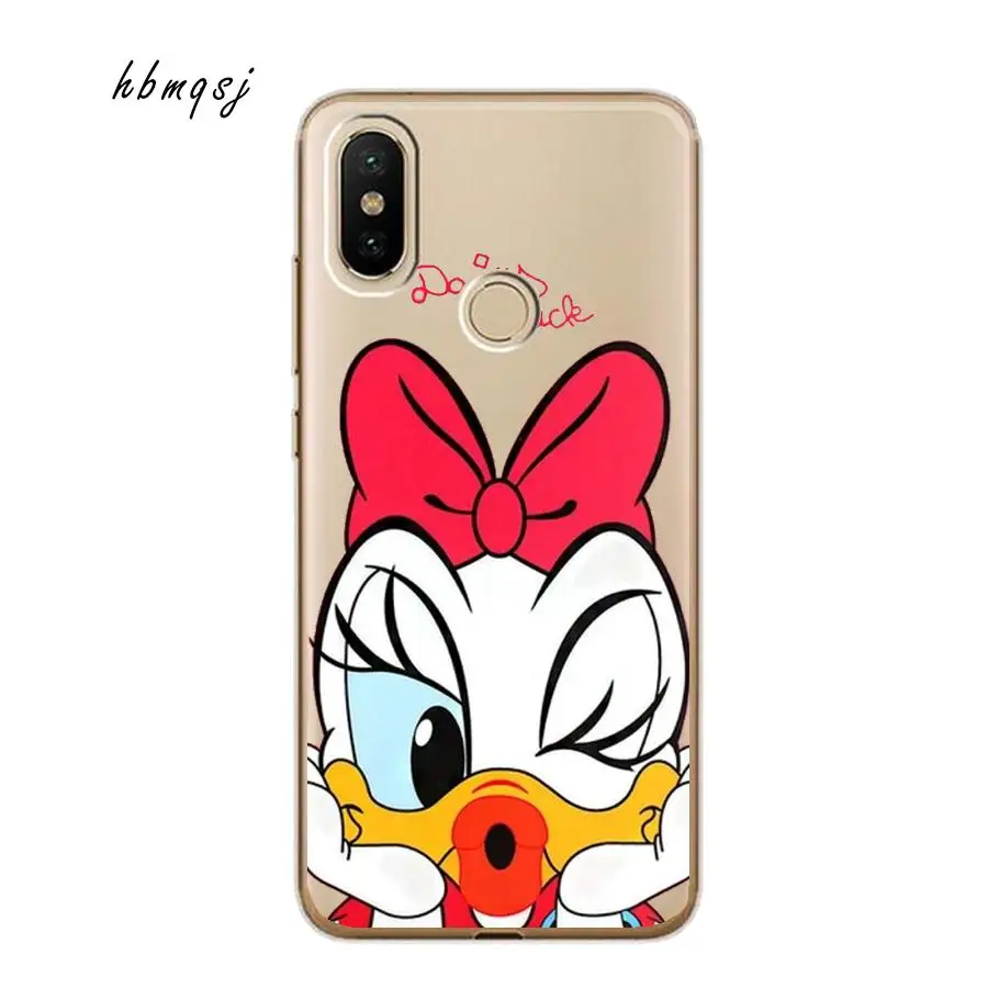 Милый чехол funda для xiaomi mi a2 lite силиконовый мягкий мультфильм Стич ckey Оригинальный