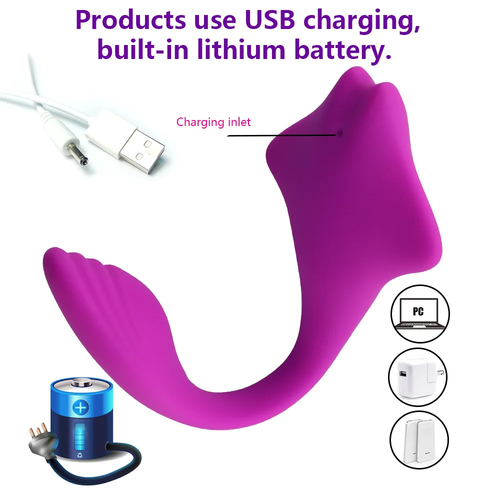 Дьявол в форме рыбы USB зарядка 10 скоростей вибраторы для женщин женская