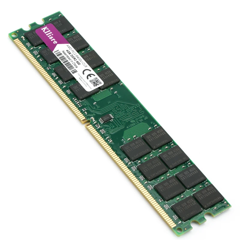 Kllisre 8 Гб DDR2 2X4 ГБ ОЗУ 800 МГц PC2-6400 240Pin память только для рабочего стола AMD dimm
