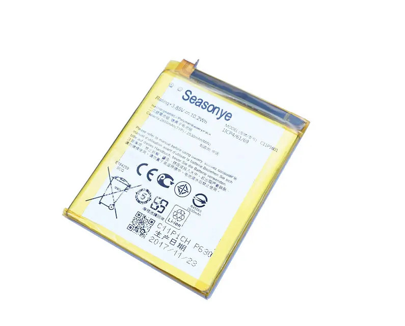 Seasonye 2530mAh C11P1601 Сменный аккумулятор для телефона ASUS ZenFone 3 ZENFONE3 ZE520KL Z017DA live ZB501KL