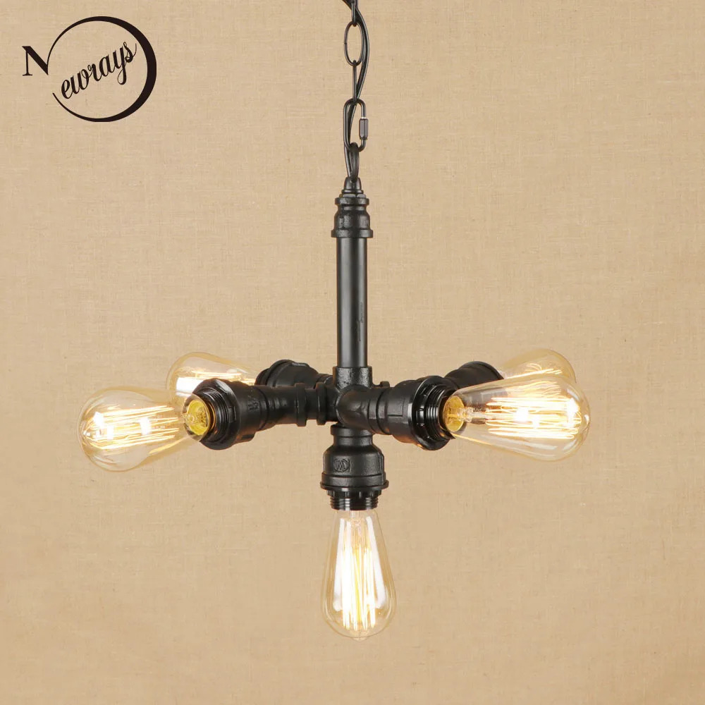 

vintage iorn american country vintage lampshade Indoor pendant lights LED lamp luminaire suspension 220v for dinningroom/hotel