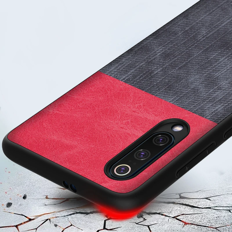 Чехол KEYSION для телефона Xiaomi Mi 9 роскошный комбинированный чехол из искусственной