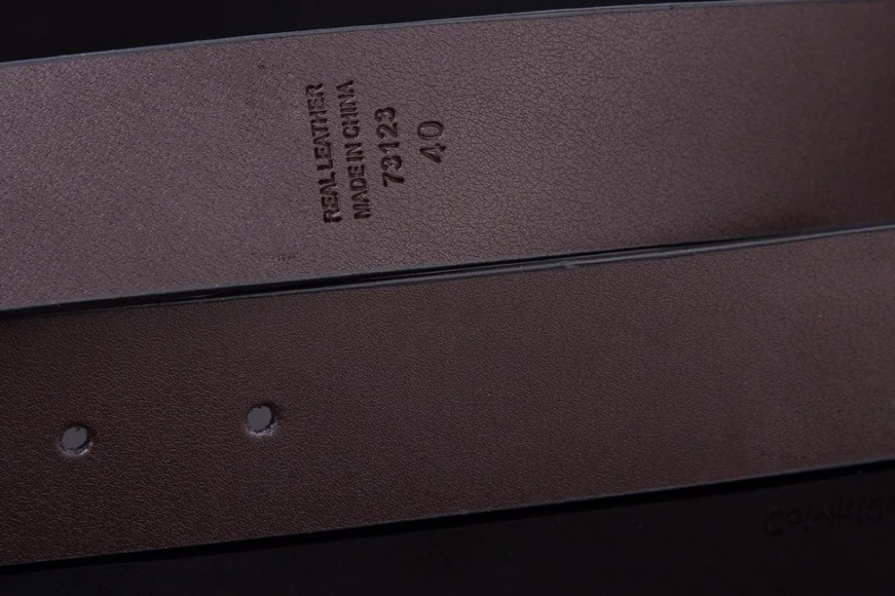 Fashion Leisure Reversible Leather Belt Black Brown High Quality Belts For Men Jeans | Аксессуары для одежды