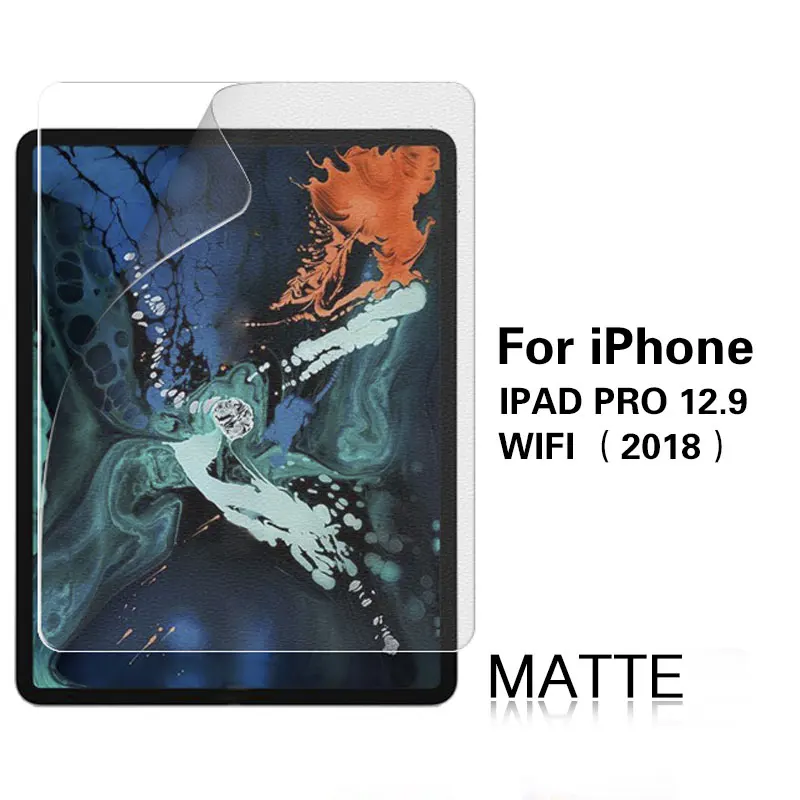 Взрывозащищенная HD пленка для APPLE Iphone IPAD PRO WIFI 2018 A1876 12 9 дюйма Антибликовая матовая