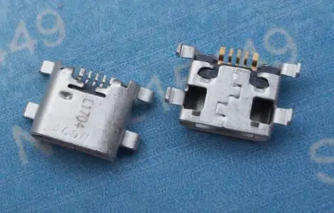 100 шт./лот Micro USB разъем для Huawei sophia-l07 P7 p7-l07 L09 L00 L05 g660-l075