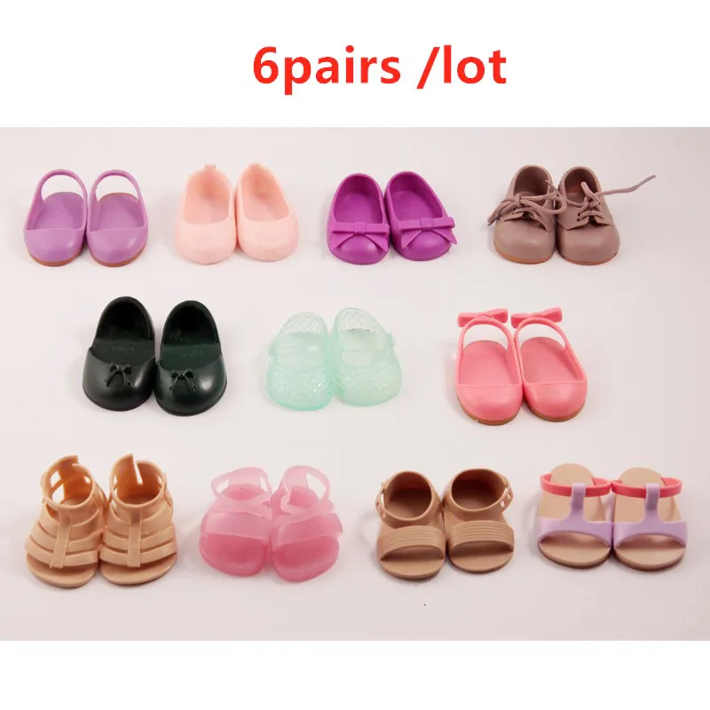 18inch Doll Shoes Accessories 17inch Various of Beach 7cm Casual Fit 46cm Clothes Randomly | Игрушки и хобби