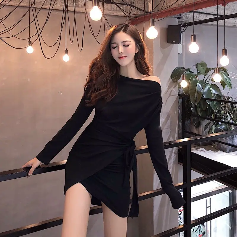 

Cheap wholesale 2019 new Spring Summer Autumn Hot selling women's fashion casual sexy Dress FC149
