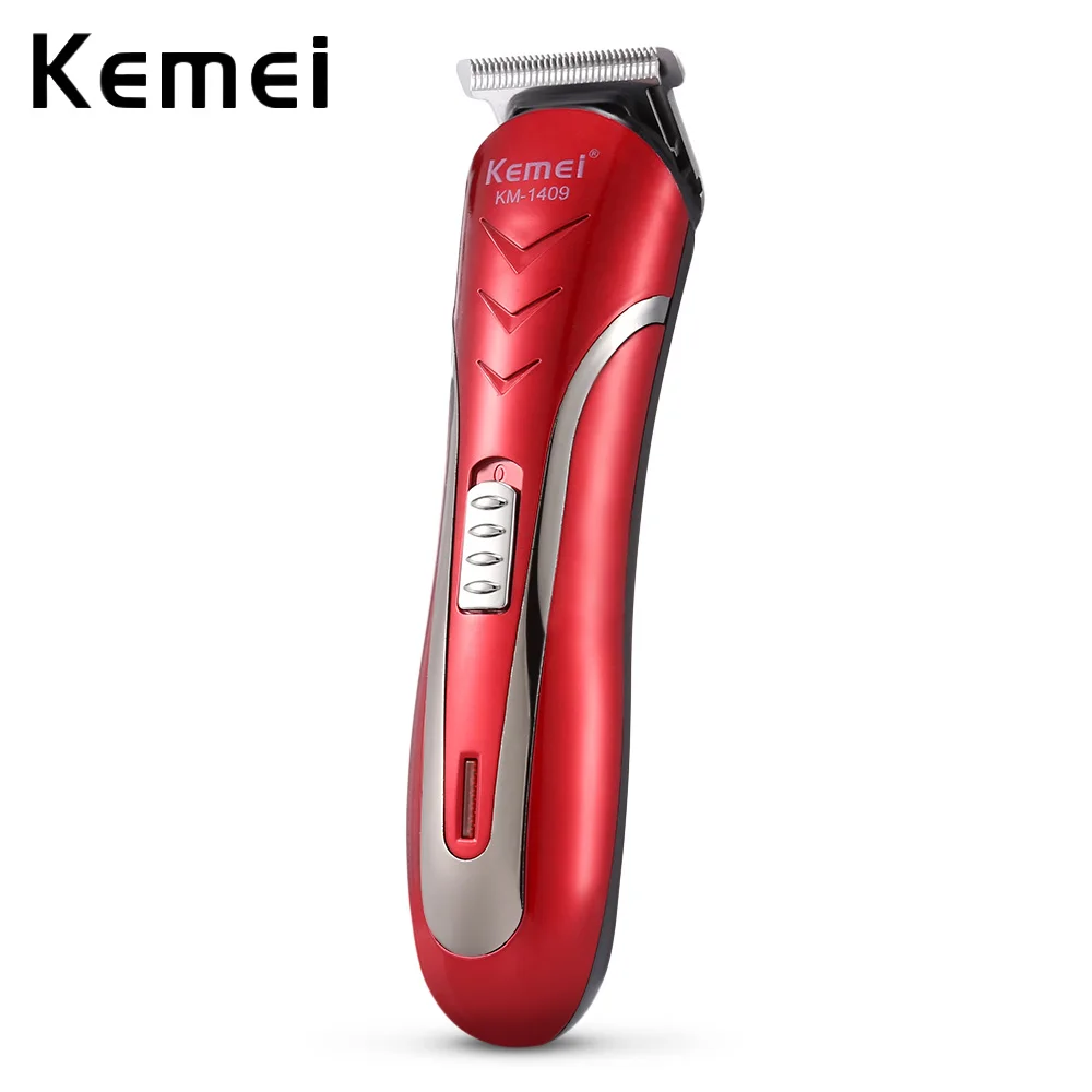 Kemei KM-1409 профессиональная электрическая машинка для стрижки волос триммер alipearl
