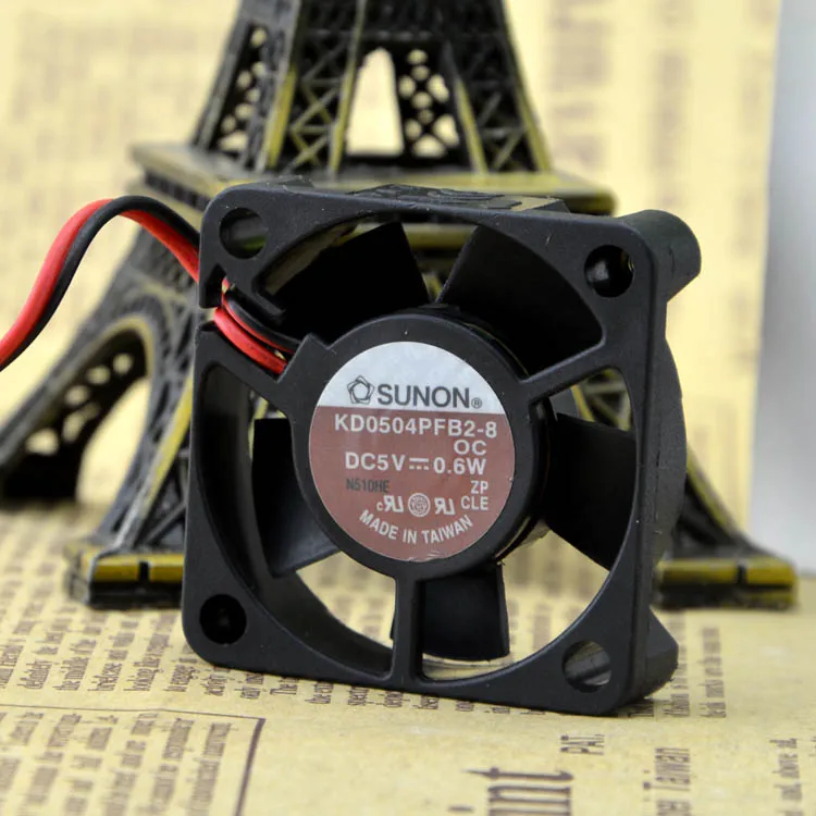 AVC S U N O N KD0504PFB2-8 DC5V 0,6 Вт 40*40*10 мм 2-жильный 2-шаровой вентилятор