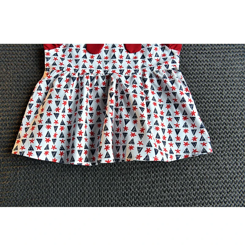 Комплект для девочек Новинка лета 2020 детская одежда милое платье без рукавов с