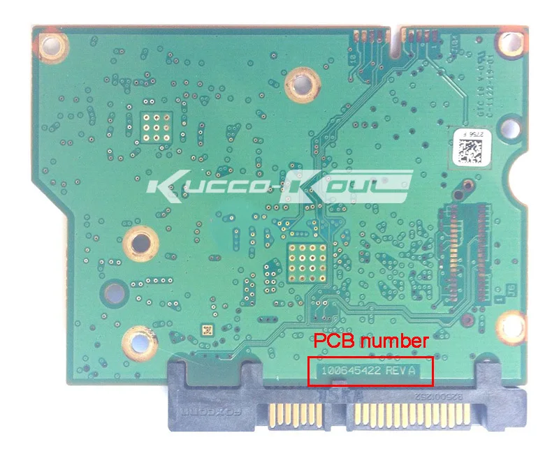 Части жесткого диска PCB Логическая плата печатная плата 100645422 для Seagate 3,5 SATA hdd ST1000DM003 ST2000DM001 ST3000DM001