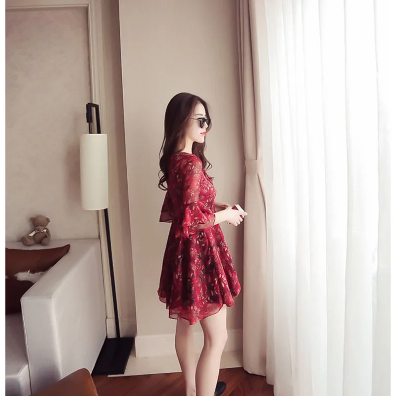 Женское пляжное платье летняя одежда с принтом в стиле бохо вечернее без рукавов