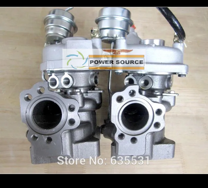 Twin Turbo K03 16 17 53039880016 53039880017 078145701R 078145701S для AUDI S4 A6 1997-2001 AJK ARE BES AGB V6 2.7L C5 265HP |