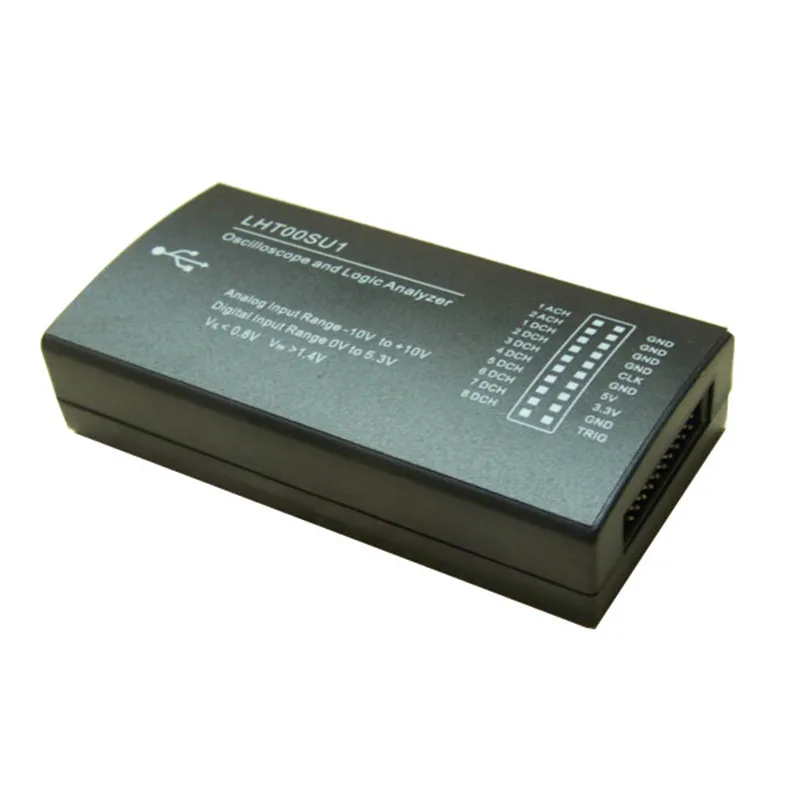 2C SPI CAN Uart LHT00SU1 Виртуальный осциллограф логический анализатор USB соединительная линия тестирования зажим 128 М памяти